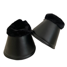 AB springschoenen met synthetisch lamsvel zwart